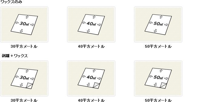 床ワックス清掃
